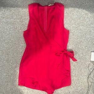 Entro hot pink romper